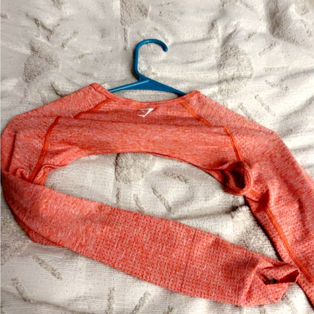 Gymshark Bright Orange Workout Top